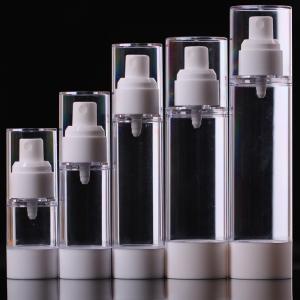 China Mist Lotion Airless Makeup Pump Trial Bottle 15ml / 30ml Capacity Durable wholesale