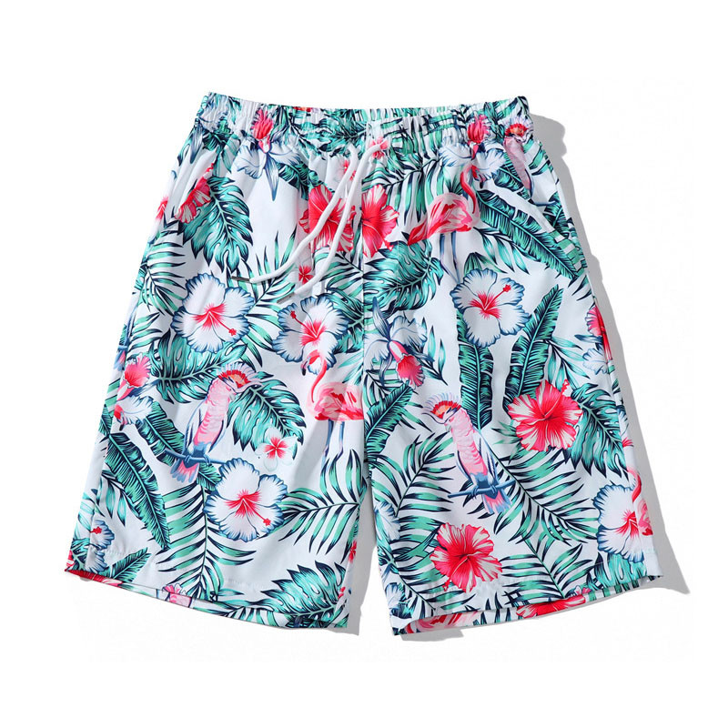 2022 Summer Oil Painting Flowers Cool Thin Art Pants Men