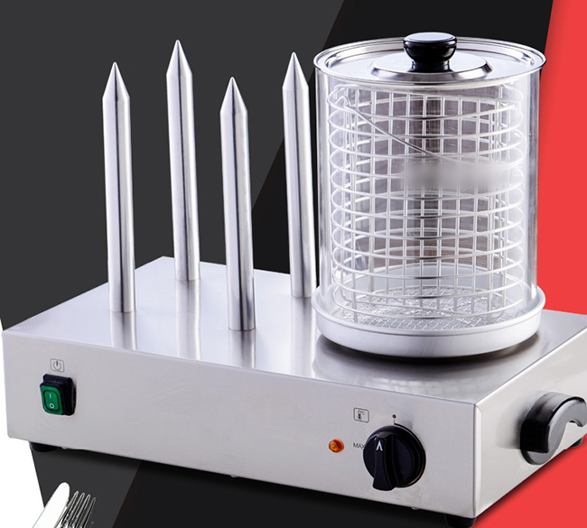 Hotdog Boiler Hot Dog Grill Sausage Steamer For Catering Equipment