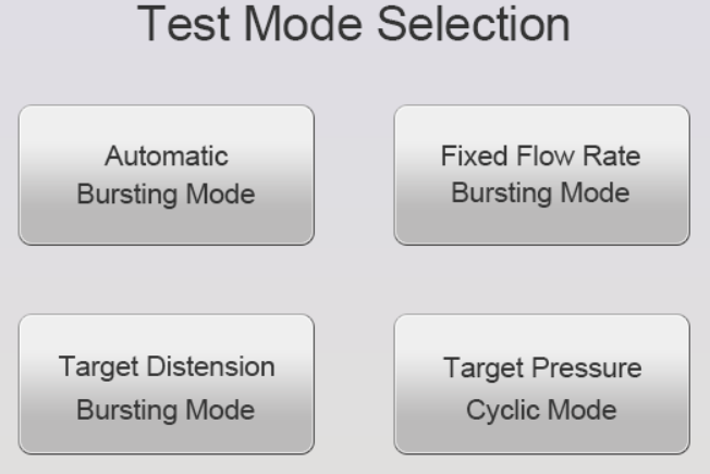 Touchscreen Hydraulic Bursting Strength Apparatus , Floor Type Testing Instruments