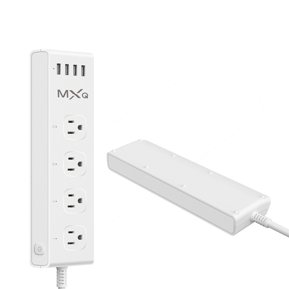 Universal USB Electrical Wireless Smart Power Strip Anti Fire ABS Material Materials