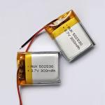 Certificates Approved Polymer Li Ion Battery 502530 3.7V 300mah Lipo Battery 4