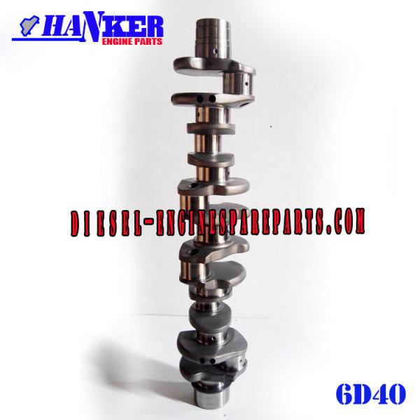 HRC 45 106kgs Diesel Engine Crankshaft ME300086 For Mitsubishi 6D40