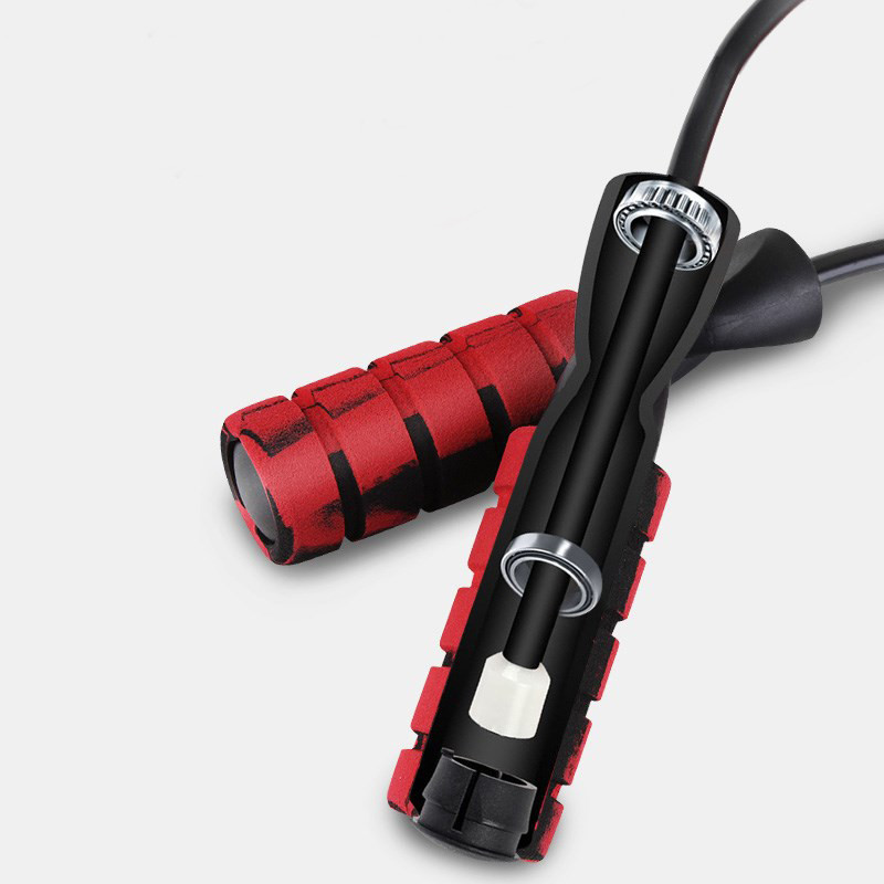 360 Deg Rotation BSCI Weighted Boxing Skipping Rope Fitness Colorful