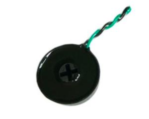 China Anti - Magnetic 200A 3 Phase Current Transformer , Green Red Lead Wire Black Poxy DCT wholesale