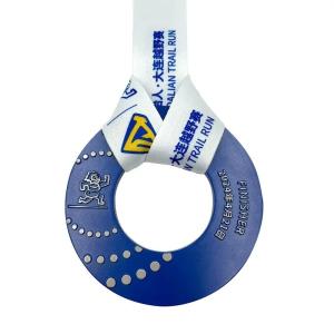 China Custom Toroidal Medal Trail Run Embossed Award wholesale