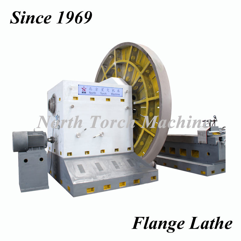 Mechanical Engine Flange Lathe For HDPE Metal Flange High Performance