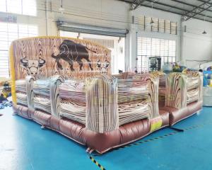 China Interactive Fighting Inflatable Sports Games Mechanical Rodeo Bull wholesale
