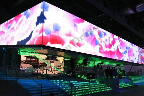 outdoor led screen for shopping mall