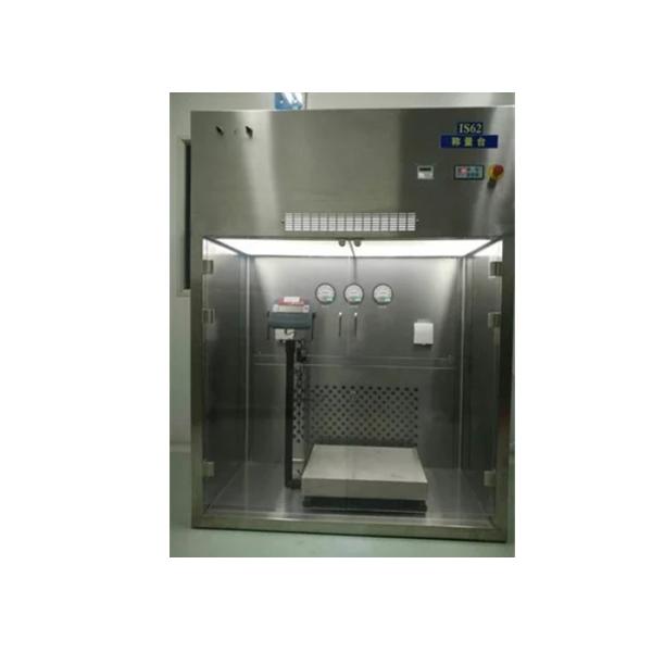Stainless Steel Construction (SUS304) Dispensing Booth with Polymer Airflow Equalization Membrane