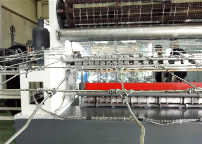 Automatic Fixed Knot Grassland Fence Machine , Field Fence Machine Easy Operation