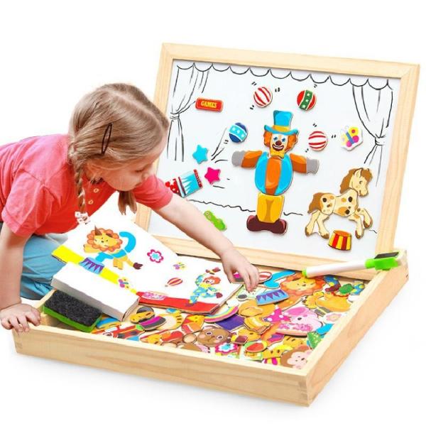 Quality Wooden Animal Dressing Show Educational Toys For 3 + Children for sale