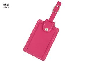 China Customizable Luggage Name Tags Leather Travel Trip Using Lightweight wholesale