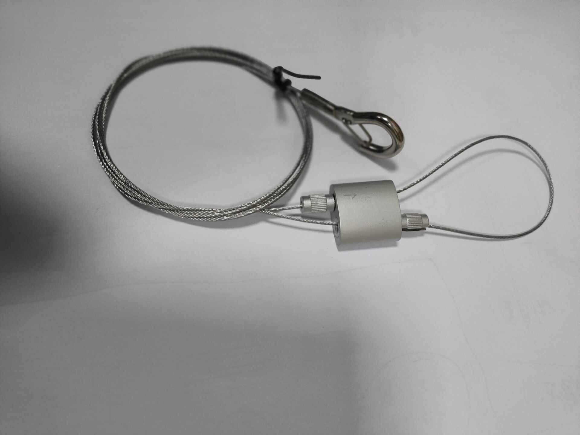 Suspension Cable UL E472804 Type R With Adjust Cable Gripper And 7x7 Wire Rope