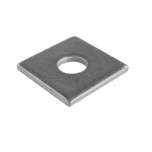China SS304 SS316 Square Lock Washer Bright Zinc Finish Square Hole Washer wholesale