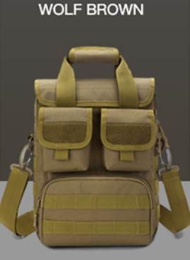 3 Layers Nylon Military Tactical Bags Commuter One Shoulder Messenger Bag