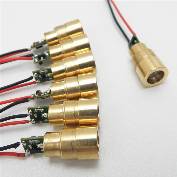 laser module 405nm~808nm laser diode module ,red light,Laser module with PCB and wire,Dot light