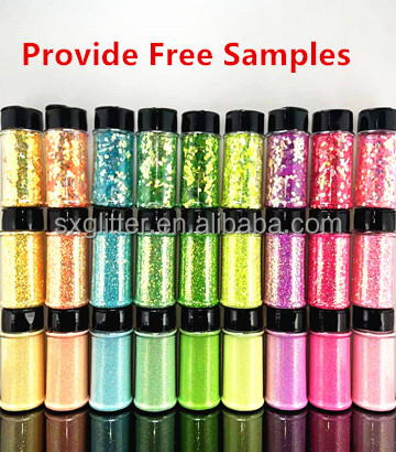 Party Supplies Handcraft Glitter Pineapple Shapes Kids Paint Glitter Ananas Shaped 1KG Packing