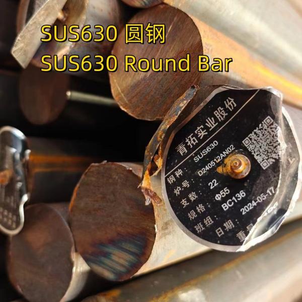 Hot Rolled Forged SUS 630 AISI 17-4pH/AISI 630 Solid Round Stainless Steel Bar