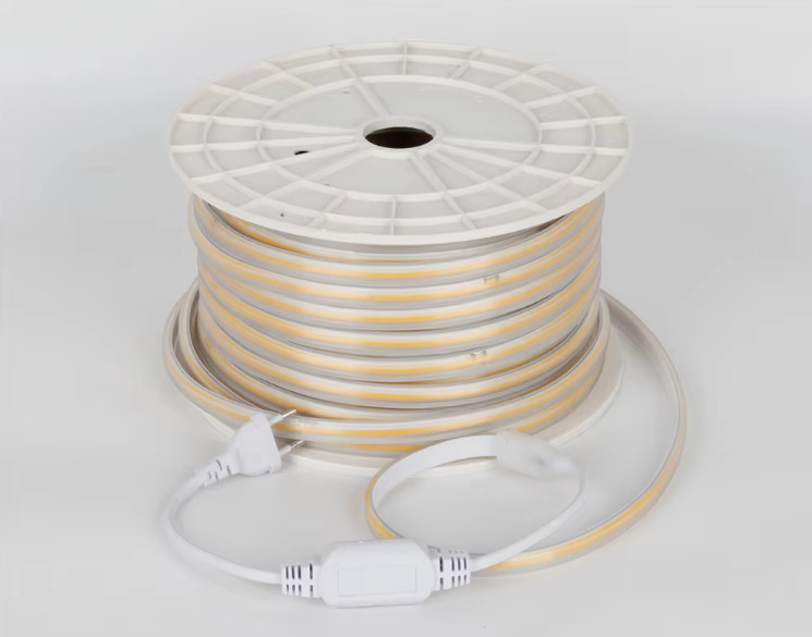 High Voltage 110V 220V Indoor Outdoor Waterproof IP65 LED Cob Strip Lights For Shopping Mall Home Decorations
