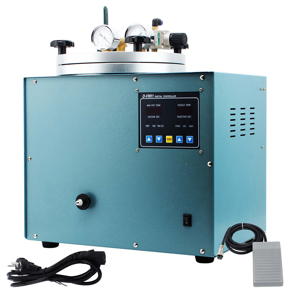 Digital Vacuum Casting Jewellery Wax Injector Machine 3KG Capacity