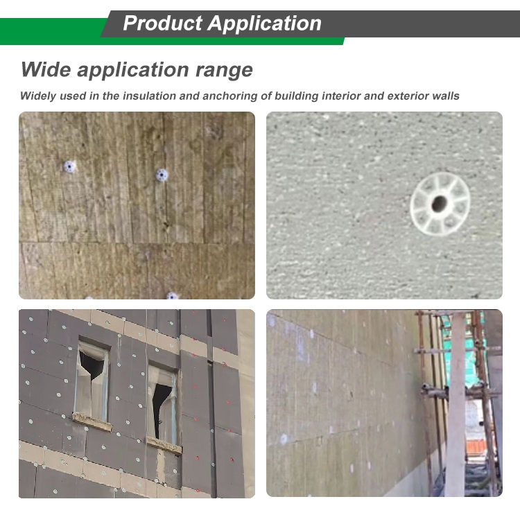 Insulation Fixings To Concrete With Dowel Nail For External Wall Concrete Shooting Nail