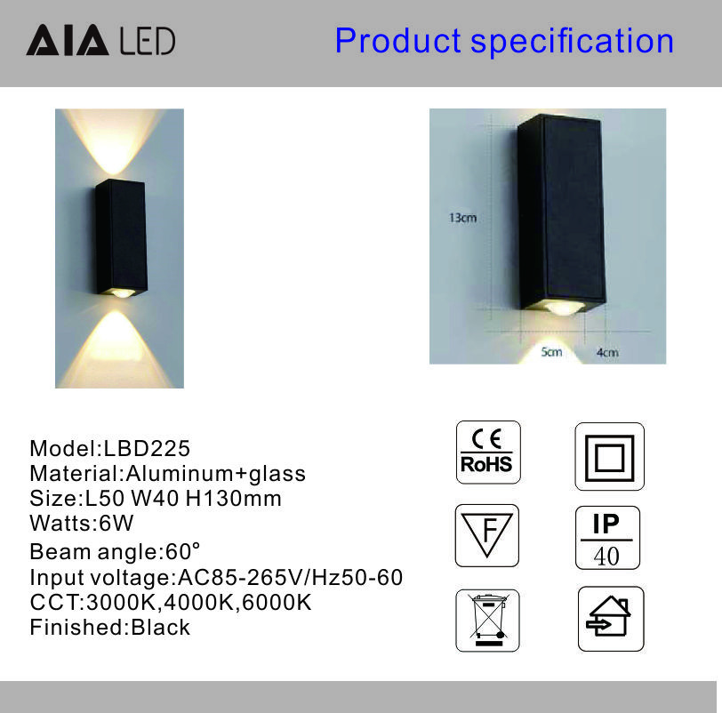 balcony outdoor wall light waterproof exterior wall lamp simple patio outdoor garden wall lighting
