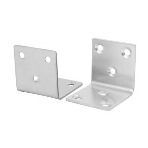 China Galvanised 40mmx40mm Small Metal Right Angle Brackets wholesale