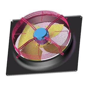 China 3 Phase Industrial Axial Flow Fans Blower 380V 850mm For Unitary Duct Units wholesale