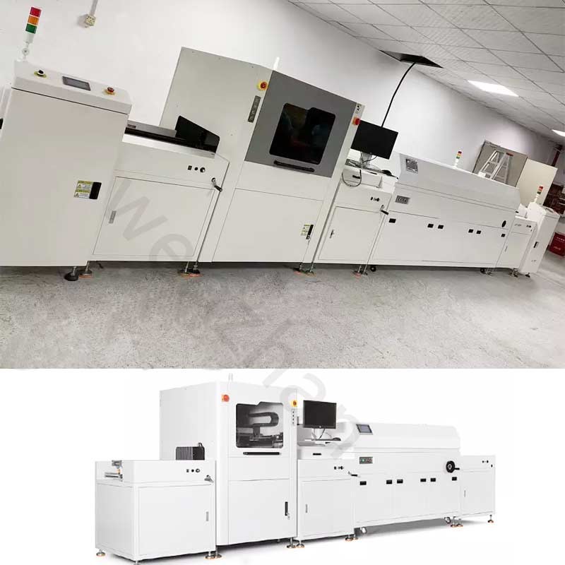 Automated SMT Line Machine PCB Three Axis Conformal Coating Inspection Spray Equipment