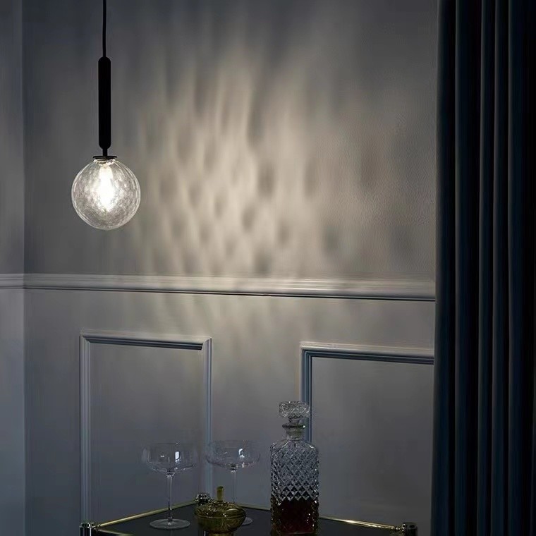 Small Cheap Wholesale Glass Spain Adjustable Pendant Lamp