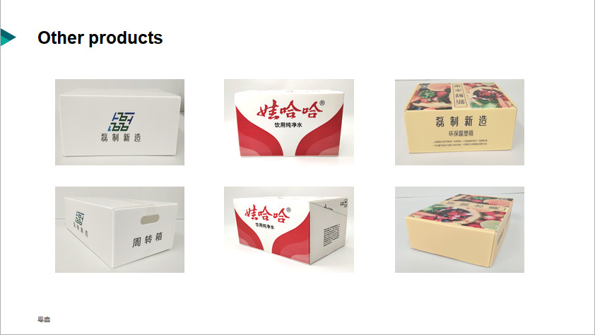 4c Offset Corrugated Plastic Carton Flexo Tea Chest Packing