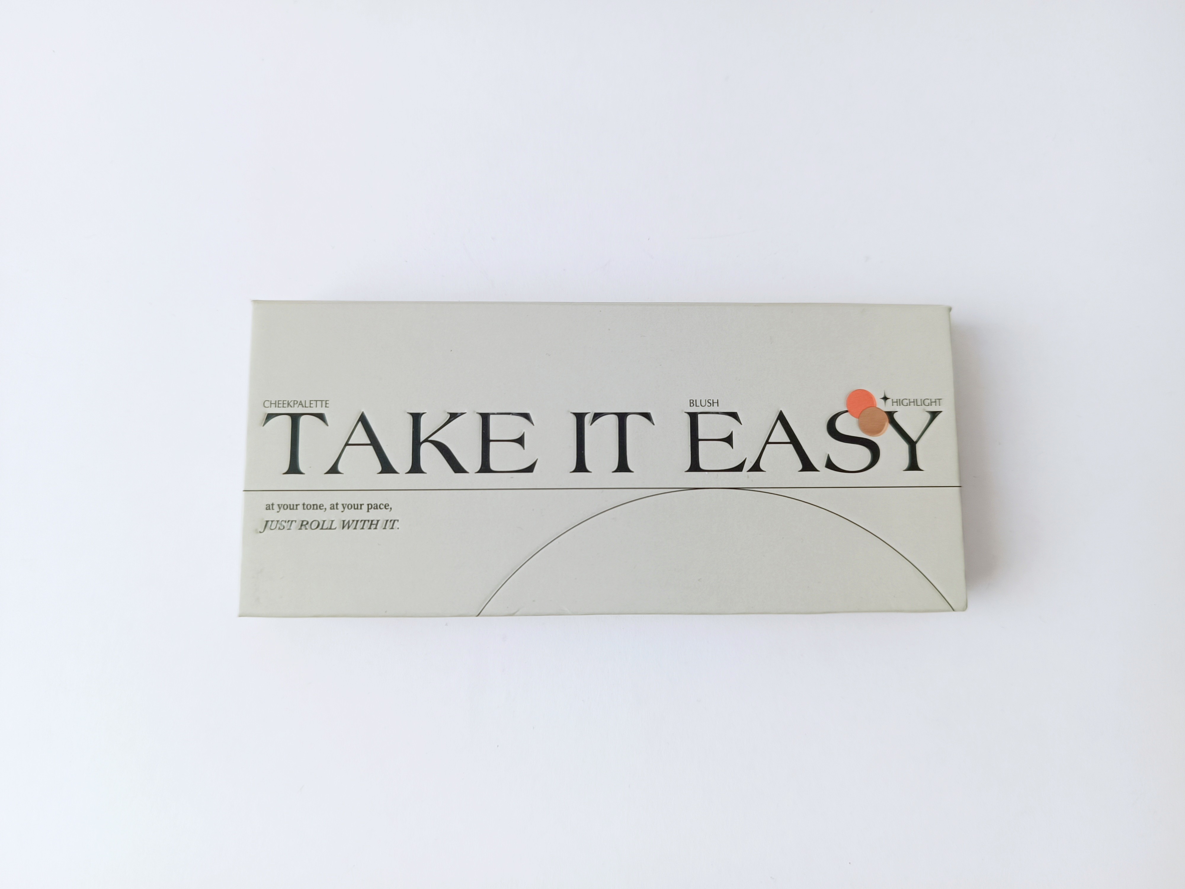 Cosmetic 2 Hole Empty Eyeshadow Palette Greyboard Cheek Palette