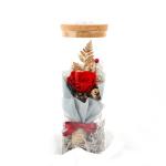 Preserved Babysbreath Wish In A Bottle Gift With Beautiful Appearance