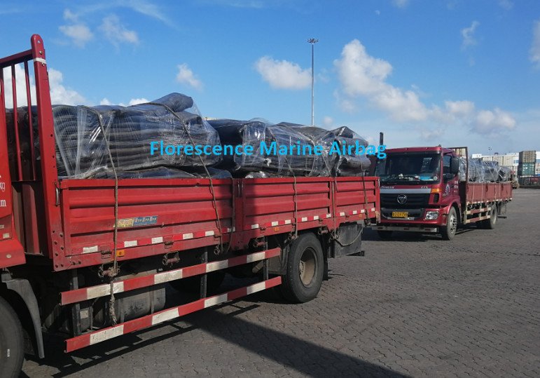 BV Certificate Ship Launching Airbag Cylindrical Shaped Heavy Lifting