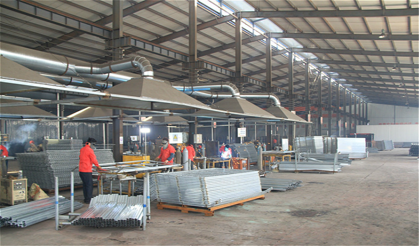 H 1030mm Security Steel Fence 50*200mm Galvanized Welded Wire Fence