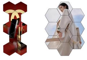 China ROHS 300mm P3.2 Hexagon Led Display Screen Full Colour wholesale