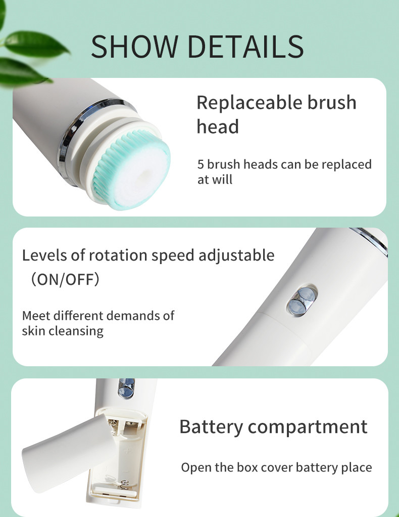 Whitening Exfoliating 3W 5 In 1 Portable Facial Machine