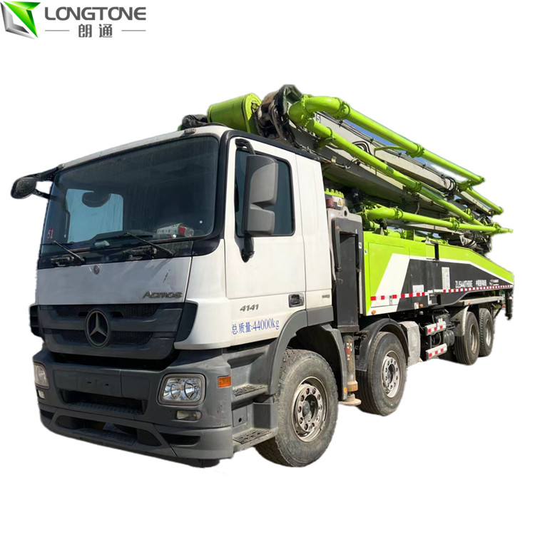 56 Meter Used Truck Mounted Concrete Pump Hydraulic 5 Axle 600 L