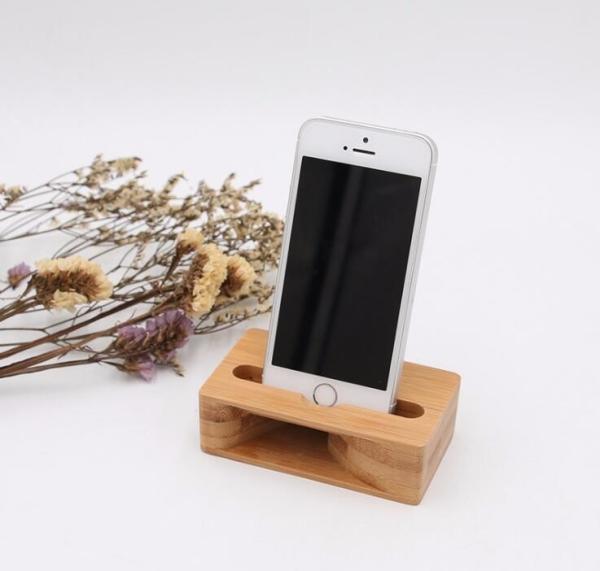 Craft Wooden Wireless Speaker / Voice Amplifying Base Enterprise Customization