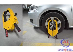 China Safety Medium sized Car Wheel Clamp / Tyre Lock , Patent design wholesale