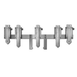 China Mechanical Rail Track Measuring Equipment Gauge Kingrail OEM wholesale