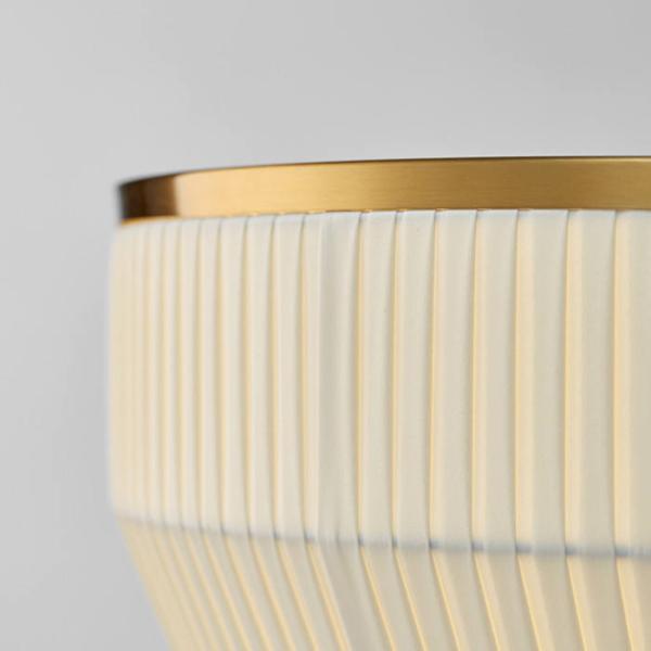 40W Black Iron LED Vertical Lamps Exhibition Hall Bedroom Floor Lamp