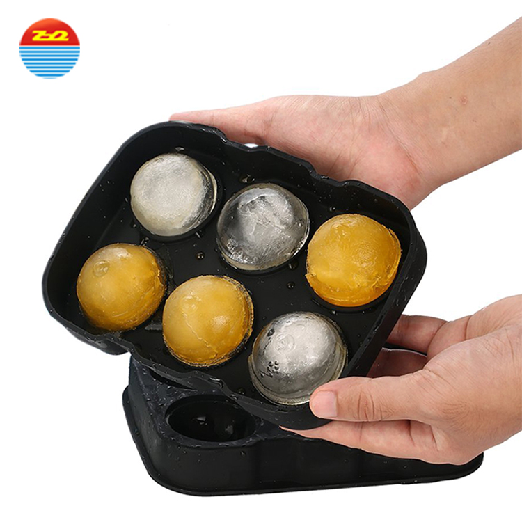 Non - Toxic Silicone Novelty Ice Cube Trays Baby Food Freezer Storage Tray