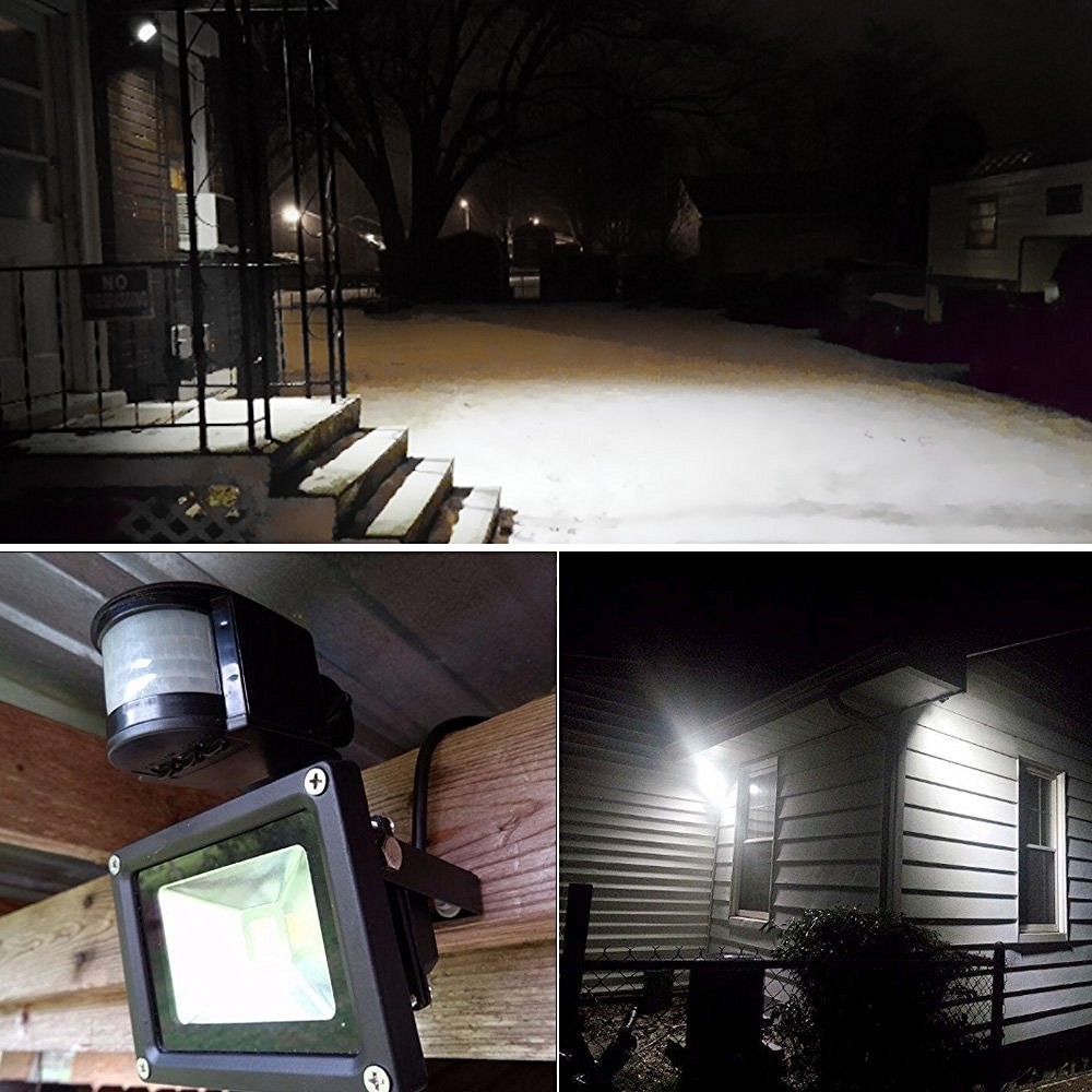 10 Watt 700lm Cool White Led Flood Lights / External Led Flood Lights Energy Efficient