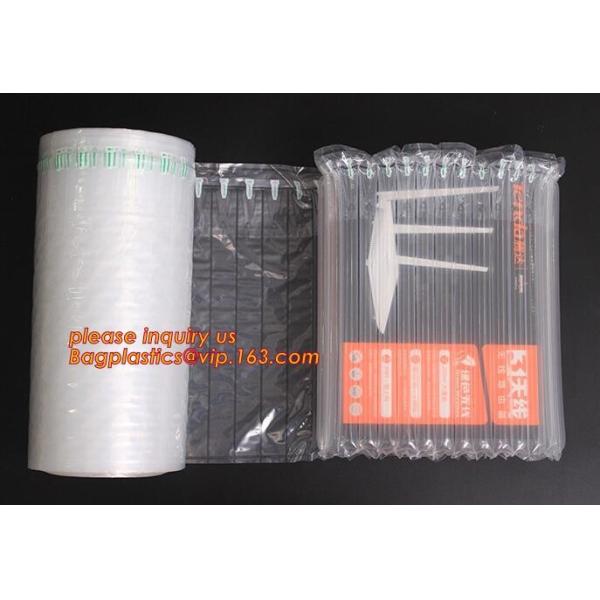 Safety Fill Plastic Inflatable Air Cushion Bubble Protection Packaging Bag, Strapping air inflatable cusioning film bag, voi