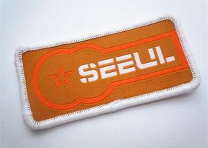 China Embroidery Badge Customizable Iron On Patches Garment Accessories wholesale