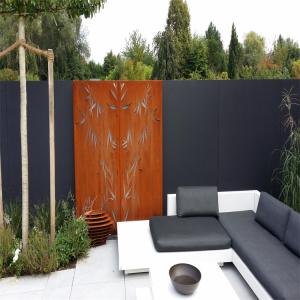 China House Decorative Metal Garden Products Garden Screens Corten Steel High End wholesale