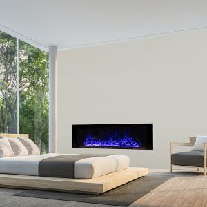 China 56inch 1400mm Water Mist Electric Fireplace Gorgeous Vapor Rise wholesale