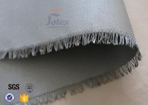 China 0.45mm PU Coated Glass Fibre Fabric For Welding Blanket 460gsm 39&quot; Cloth wholesale